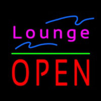 Lounge Block Open Green Line Neonkyltti