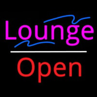 Lounge Open White Line Neonkyltti