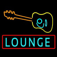 Lounge With Guitar Neonkyltti
