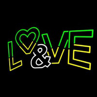 Love And Logo Neonkyltti