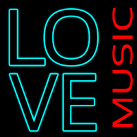 Love Music Neonkyltti