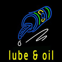 Lube And Oil Neonkyltti