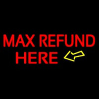 Ma  Refund Here Neonkyltti