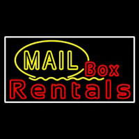 Mail Block Bo  Rentals Neonkyltti