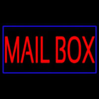 Mailbo  Blue Border Neonkyltti