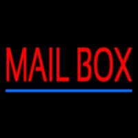 Mailbo  Blue Line Neonkyltti