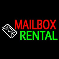 Mailbo  Rental Logo Neonkyltti