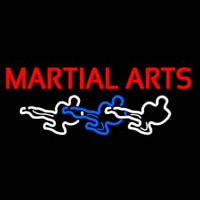 Martial Arts Neonkyltti