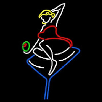 Martini Girl Neonkyltti
