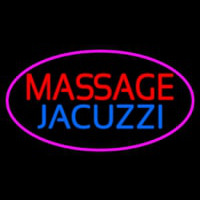 Massage And Jacuzzi Neonkyltti