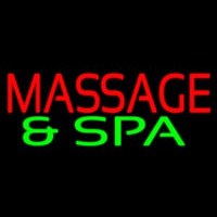 Massage And Spa Neonkyltti
