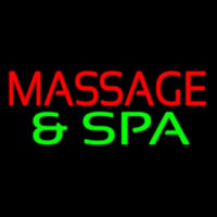 Massage And Spa Neonkyltti