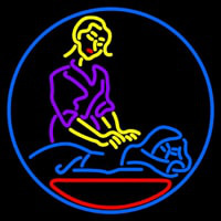 Massage Logo Open Neonkyltti