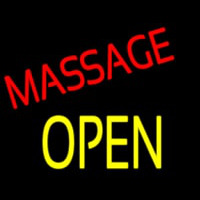 Massage Open Neonkyltti