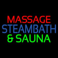 Massage Steam Bath And Sauna Neonkyltti