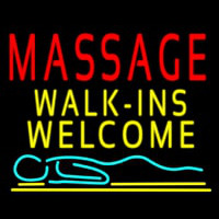 Massage Walk Ins Welcome Neonkyltti