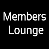 Members Lounge Neonkyltti