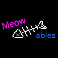 Meow Ables Neonkyltti