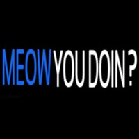 Meow You Doin Neonkyltti