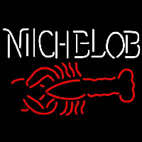 Michelob Lobster Beer Sign Neonkyltti