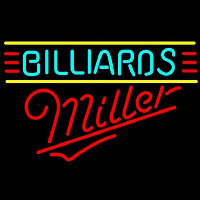 Miller Billiards Te t Borders Pool Beer Sign Neonkyltti