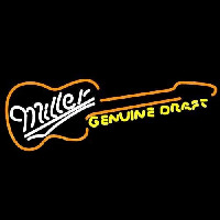 Miller Country Guitar Beer Sign Neonkyltti