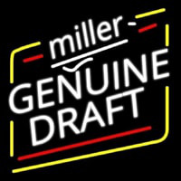 Miller Genuine Draft Beer Neonkyltti