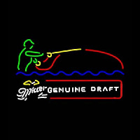 Miller Genuine Draft Fisherman Neonkyltti