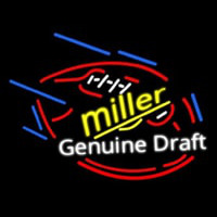 Miller Genuine Draft Foot Ball Neonkyltti