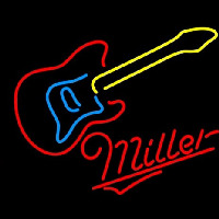 Miller Guitar Neonkyltti
