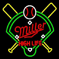 Miller High Life Baseball Neonkyltti