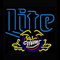 Miller Lite Eagle Cresent Neonkyltti