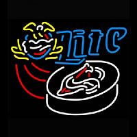 Miller Lite Hockey Neonkyltti