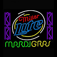 Miller Lite Mardi Neonkyltti