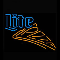 Miller Lite Pizza Neonkyltti