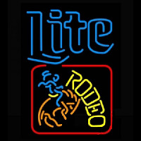 Miller Lite Rodeo Neonkyltti