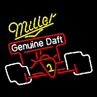 Miller Race Car Beer Sign Neonkyltti