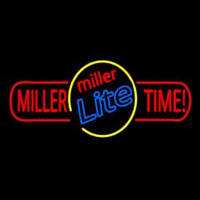 Miller Time Long Beer Neonkyltti