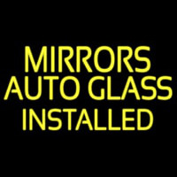 Mirror Auto Glass Installed Neonkyltti