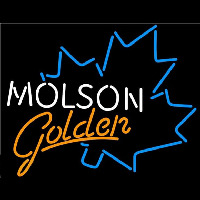 Molson Golden Blue Maple Leaf Beer Sign Neonkyltti