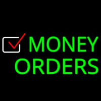 Money Orders Neonkyltti