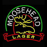 Moosehead Lager Beer Neonkyltti
