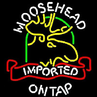 Moosehead Moose Imported On Top Neonkyltti