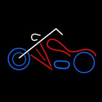Motorcycle Logo Neonkyltti