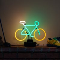 Moutain Bike Desktop Neonkyltti