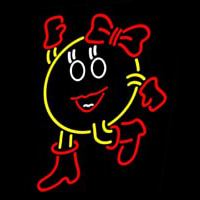 Ms Pac Man Neonkyltti