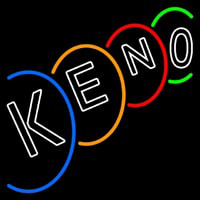 Multi Color Keno Neonkyltti