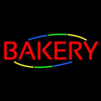 Multicolored Block Bakery Neonkyltti