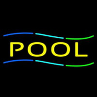 Multicolored Pool Neonkyltti