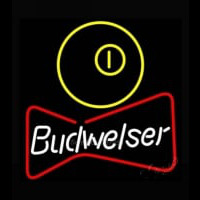 NEW Budweiser Pool Bowtie Beer Light Neonkyltti